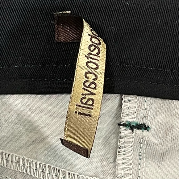 Roberto Cavalli Printed Jeans Green/Brown Size 40IT or 4US - Picture 6 of 9